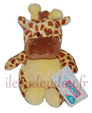 Peluche girafe marron *Toodoux* Gipsy