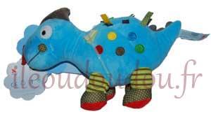 Peluche dinosaure bleu Nicotoy, Simba Toys (Dickie)