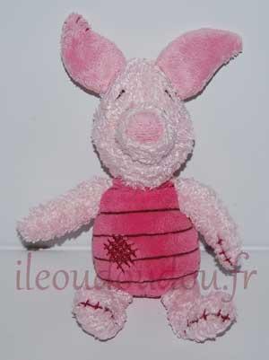 Peluche cochon Porcinet rose Disney Baby, Nicotoy