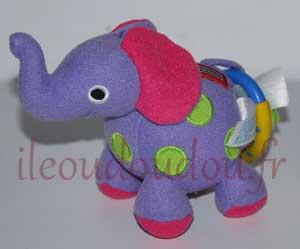 Doudou éléphant violet, Meilleur choix de cadeau !