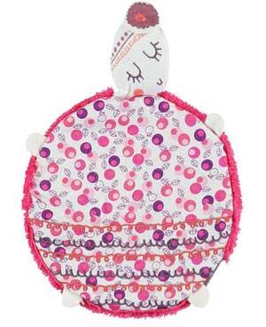 Doudou tortue rose et blanche Orchestra, Prémaman
