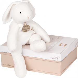 Peluche lapin blanc - Grand modèle  - DC308 Doudou et compagnie