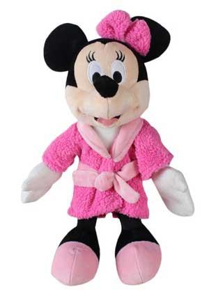 Peluche Minnie en peignoir rose Disney Baby, Nicotoy, Simba Toys (Dickie)