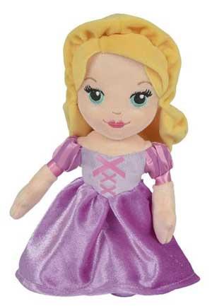 Poupée Raiponce princesse blonde et violette - Petit modèle Disney Baby, Nicotoy, Simba Toys (Dickie)