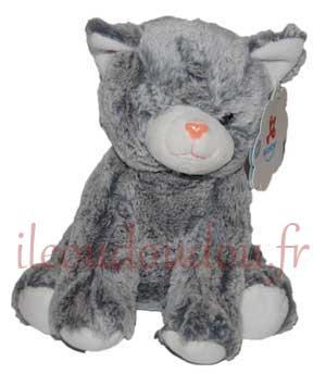 Peluche chat gris  Nicotoy, Simba Toys (Dickie)