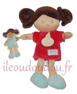 Poupée rose Framboise UNICEF - DC2464 Doudou et compagnie