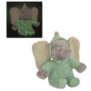 Peluche Dumbo phosphorescent Disney Baby, Nicotoy, Simba Toys (Dickie)