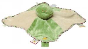 Doudou Aldo grenouille verte Noukie's