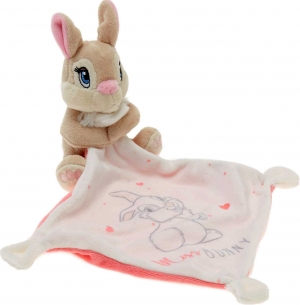 Peluche lapin avec un mouchoir Miss Bunny Disney Baby, Nicotoy