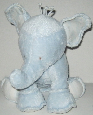 Ferdinand l'éléphant peluche bleu ciel Tartine et Chocolat