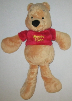 Peluche Winnie l'ourson longues jambes Disney Baby, Nicotoy, Simba Toys (Dickie)