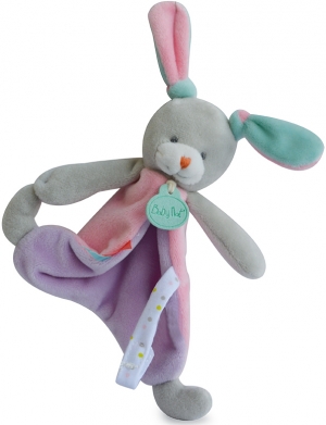 Doudou lapin rose Les Touptis BN0203 Baby Nat