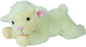 Peluche mouton blanc couché Nicotoy, Simba Toys (Dickie)