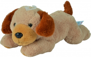Peluche chien marron couché Nicotoy, Simba Toys (Dickie)