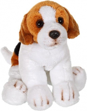 Peluche chien Beagle marron noir blanc Gipsy