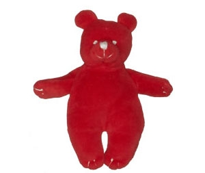 Doudou ours rouge + pyjama sos