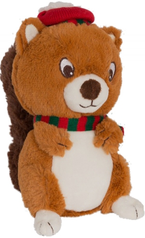 Peluche écureuil de Noël Sergent Major