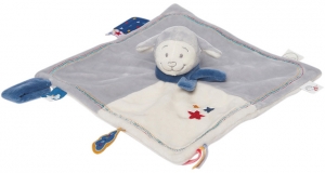 Doudou Guss mouton gris carré Noukie's