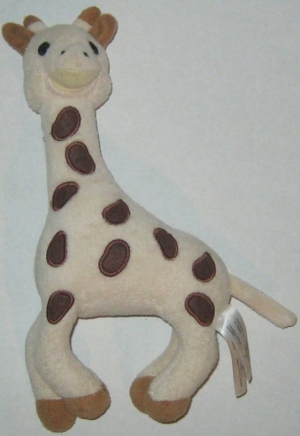 Peluche Sophie la girafe, contenant un grelot Vulli