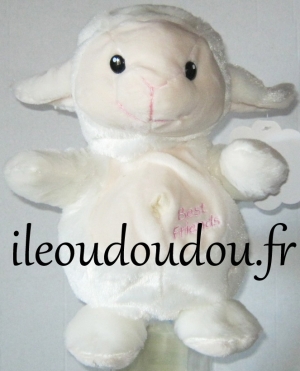 Marionnette mouton blanc Best friends Nicotoy, Simba Toys (Dickie)