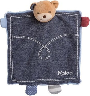 Marionnette ours Denim Trésor   Kaloo