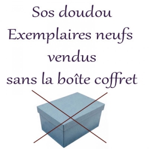 Doudou lapin rose et blanc cajou