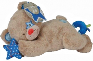 Peluche ours musical bleu et marron Lief! Lief Lifestyle, Simba Toys (Dickie), Nicotoy