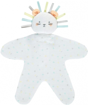 Doudou lion blanc lange DPAM (Du Pareil Au Même)