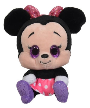 Peluche Minnie grands yeux violet Disney Baby, Nicotoy, Simba Toys (Dickie)