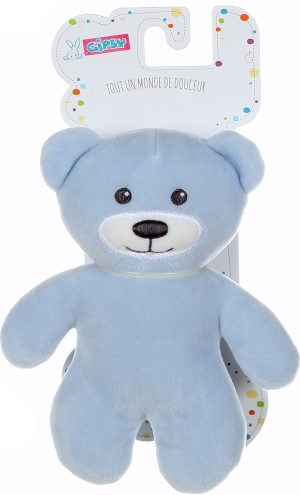 Peluche ours bleu Ptidoux Gipsy