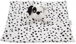 Doudou dalmatien chien noir et blanc Disney Baby