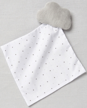 Doudou nuage gris et étoiles Cyrillus