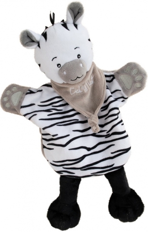 Doudou zèbre marionnette BN0397 Baby Nat