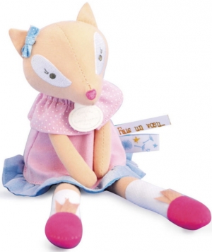 Peluche renarde fais un voeu DC3397 Doudou et compagnie