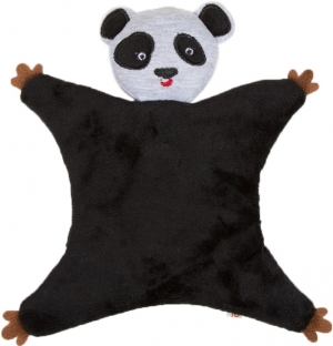 Doudou panda gris et noir Catimini