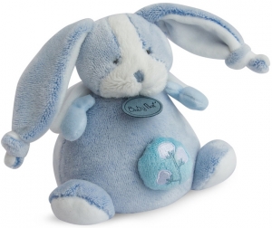 Peluche lapin bleu musical BN0276 Baby Nat