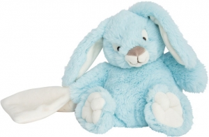 Peluche lapin bleu Menthe avec mouchoir BN0301 Baby Nat