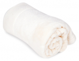 Couverture plaid blanc crème BN796 Baby Nat