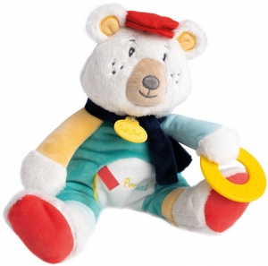 Ours Mr Paul peluche musicale BN0374 Baby Nat