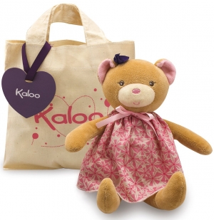 Peluche ours petite rose Kaloo