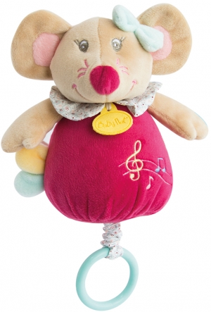 Souris Rosie musicale BN0263 Baby Nat