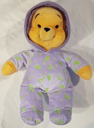 Peluche Winnie violet luminescent Disney Baby, Nicotoy, Simba Toys (Dickie)