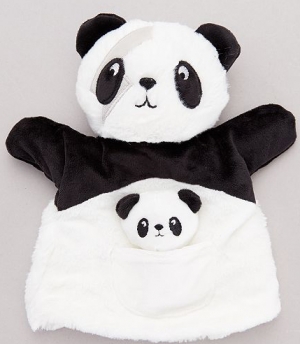 Marionnette panda noir et blanc éclair Simba Toys (Dickie), Kiabi - Kitchoun