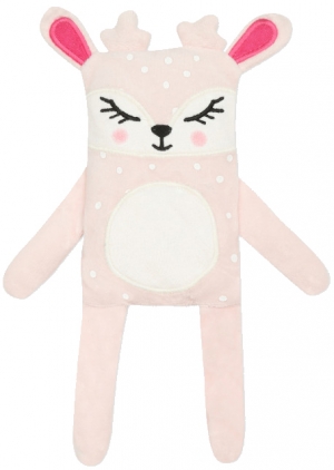Doudou renne rose à pois blancs Catimini