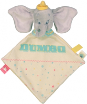 Doudou Dumbo jaune et bleu Disney Baby, Nicotoy, Simba Toys (Dickie)