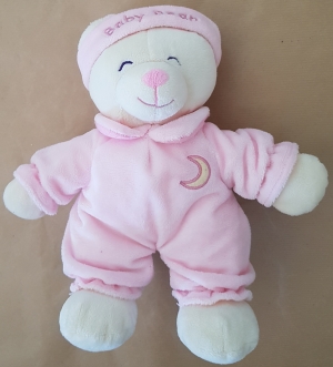 Peluche ours rose Baby Bear Gipsy