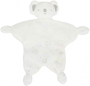 Doudou koala blanc et gris Sergent Major