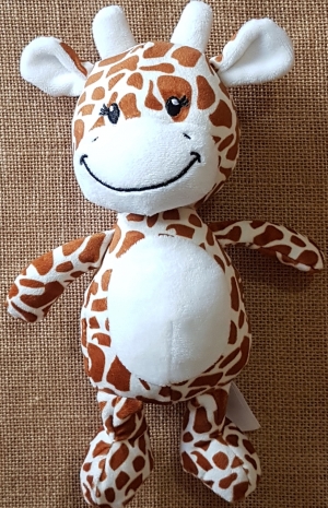 Doudou peluche girafe marron et blanc Simba Toys (Dickie), Kiabi - Kitchoun