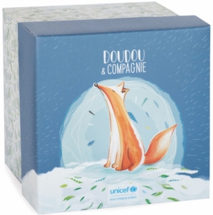 Doudou petit renard UNICEF DC3786 sos