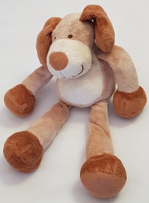 Peluche chien marron longues pattes Nicotoy, Simba Toys (Dickie)